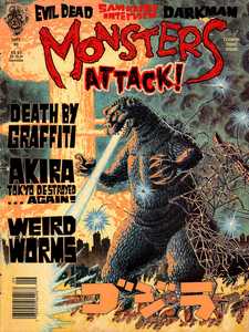 [Monsters Attack! #4 front cover]