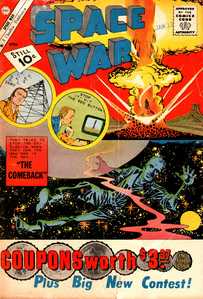 [Space War #10 front cover]