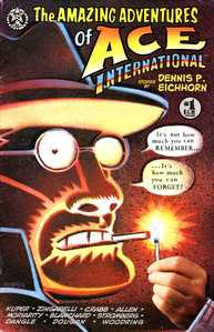 [The Amazing Adventures of Ace International #1 front cover]