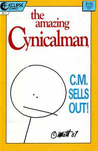 [The Amazing Cynicalman #1 front cover]