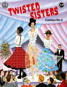 [Twisted Sisters Comics #2 front cover]