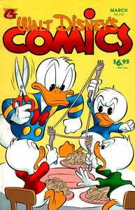 [Walt Disney’s Comics and Stories #610 front cover]