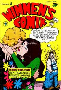 [Wimmen’s Comix #1 front cover]