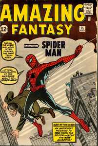 [Amazing Fantasy #15 front cover]