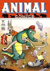 [Animal Comics #10 front cover]