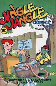 [Jingle Jangle Comics #10 front cover]