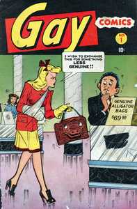 [Gay Comics #1 front cover]