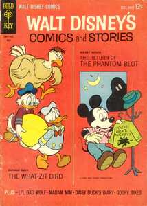 [Walt Disney’s Comics and Stories #284 front cover]