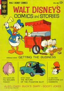 [Walt Disney’s Comics and Stories #285 front cover]