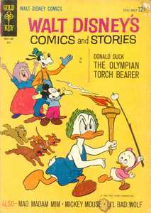 [Walt Disney’s Comics and Stories #286 front cover]