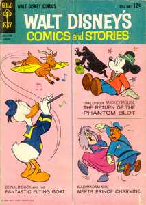 [Walt Disney’s Comics and Stories #287 front cover]