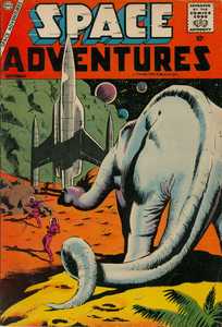 [Space Adventures #25 front cover]