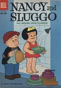 [Nancy and Sluggo #178 front cover]