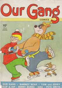 [Our Gang Comics #3 front cover]