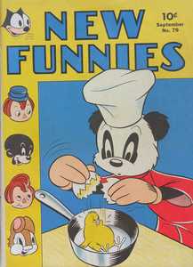 [New Funnies #79 front cover]