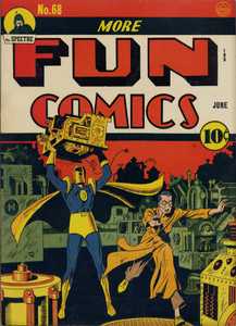 [More Fun Comics #68 front cover]