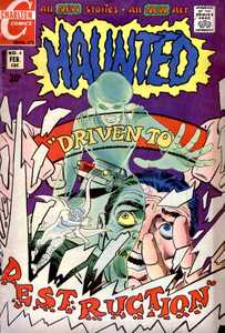 [Haunted #4 front cover]