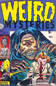 [Weird Mysteries #9 front cover]