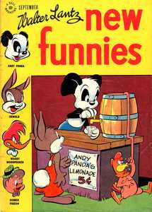 [Walter Lantz New Funnies #127 front cover]