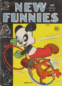 [New Funnies #97 front cover]