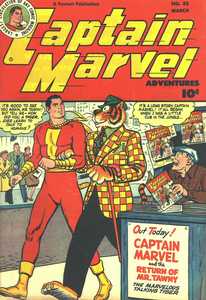 [Captain Marvel Adventures #82 front cover]