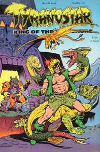 [The 3-D Zone #14: Tyranostar: King of the Dinosaurs front cover]