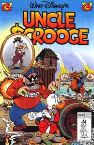 [Walt Disney’s Uncle Scrooge #294 front cover]