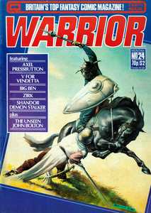 [Warrior #24 front cover]