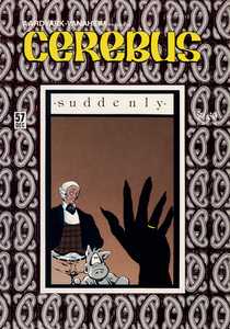 [Cerebus #57 front cover]