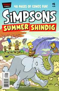 [The Simpsons Summer Shindig #6 front cover]