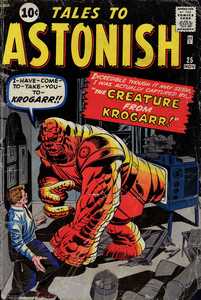 [Tales to Astonish #25 front cover]