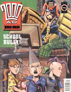 [2000 AD #742 front cover]