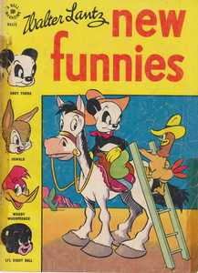 [Walter Lantz New Funnies #109 front cover]