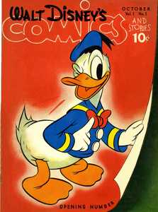 [Walt Disney’s Comics and Stories #1 front cover]