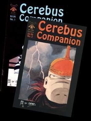 [Cerebus Companion stack]