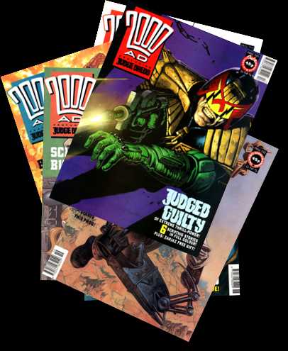 [2000 AD stack]