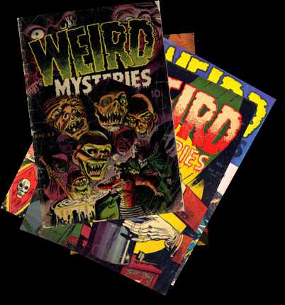 [Weird Mysteries stack]